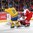 MONTREAL, CANADA - DECEMBER 31: Sweden's Jonathan Dahlen #27 celebrates after scoring a first period goal against the Czech Republic's Daniel Vladar #30 while Petr Kalina #28 looks on during preliminary round action at the 2017 IIHF World Junior Championship. (Photo by Francois Laplante/HHOF-IIHF Images)

